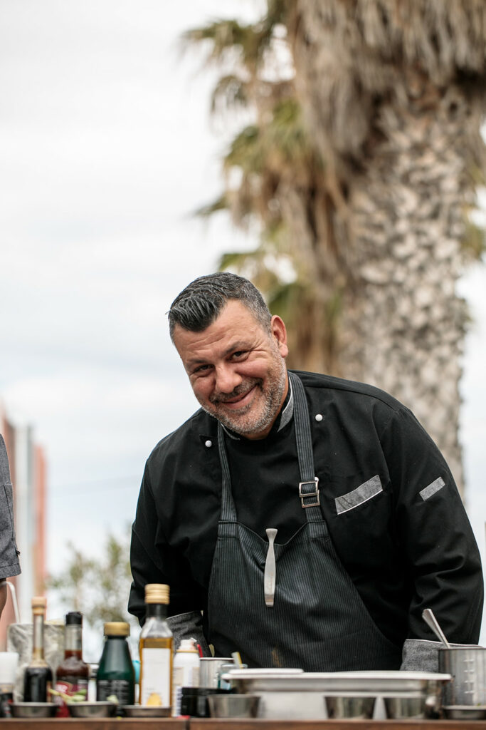 Babis Tsamadias Naxos chef